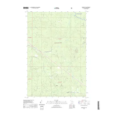 2019 Map of Wakefield NE, 2019 Print