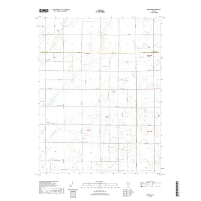 2018 Map of Wakefield, 2018 Print