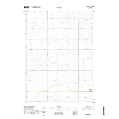 2017 Map of Wakefield SW, 2017 Print