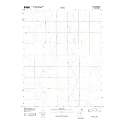 2010 Map of Wakita NE, 2010 Print