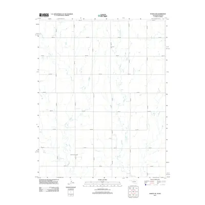 2012 Map of Wakita NE, 2012 Print
