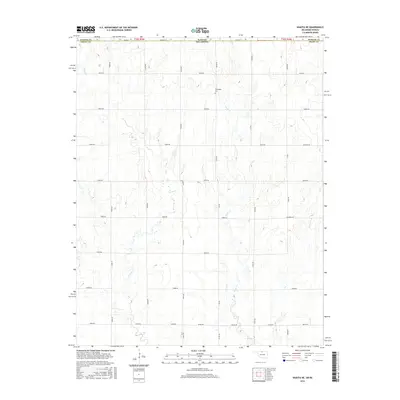 2016 Map of Wakita NE, 2016 Print