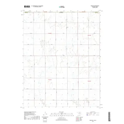2018 Map of Wakita NE, 2018 Print