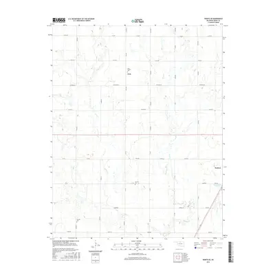 2016 Map of Wakita SE, 2016 Print