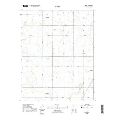 2018 Map of Wakita SE, 2018 Print