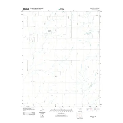 2012 Map of Wakita SW, 2012 Print