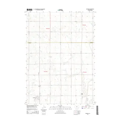 2015 Map of Wakonda, 2015 Print