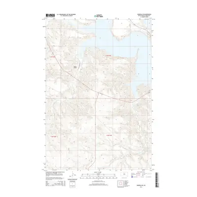 2015 Map of Wakpala SE, 2015 Print