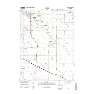 2013 Map of Walbridge, 2013 Print
