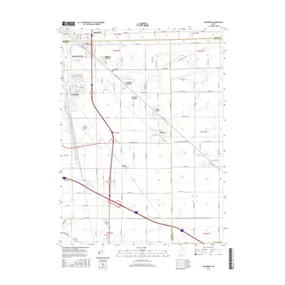 2016 Map of Walbridge, 2016 Print