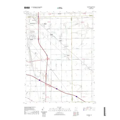2019 Map of Walbridge, 2019 Print