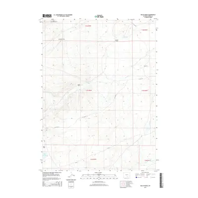 2015 Map of Walck Ranch, 2015 Print