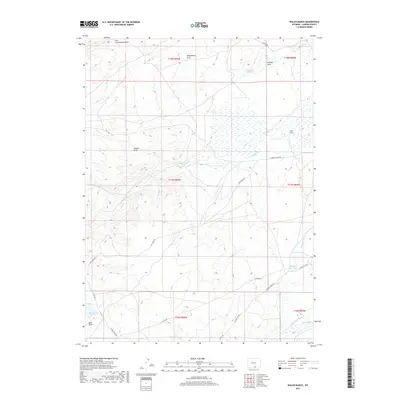 2017 Map of Walck Ranch, 2017 Print