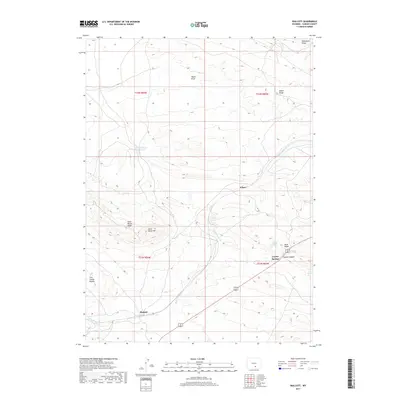 2017 Map of Walcott, 2017 Print