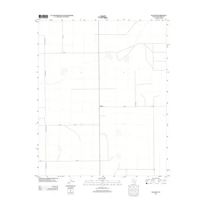 2012 Map of Walcott, 2012 Print