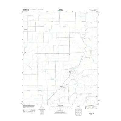 2011 Map of Walcott, 2011 Print