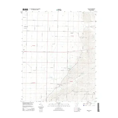2014 Map of Walcott, 2014 Print