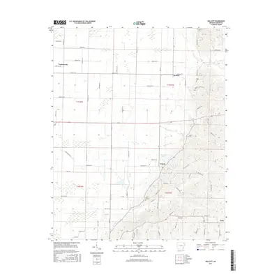 2017 Map of Walcott, 2017 Print