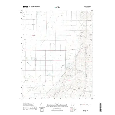 2020 Map of Walcott, 2020 Print