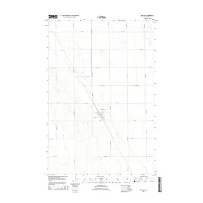 2014 Map of Walcott, 2014 Print