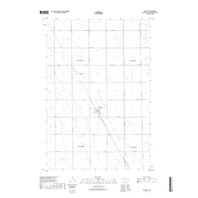 2017 Map of Walcott, 2017 Print