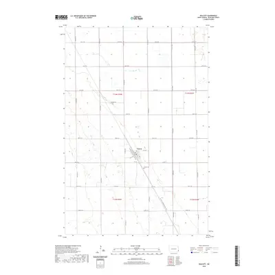 2020 Map of Walcott, 2020 Print