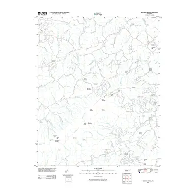 2010 Map of Walden Creek, 2010 Print