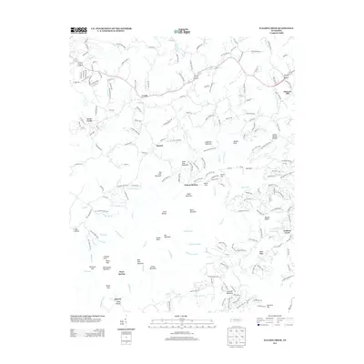 2013 Map of Walden Creek, 2013 Print