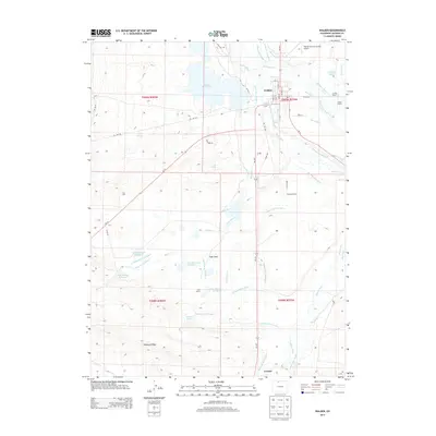 2013 Map of Walden, 2013 Print