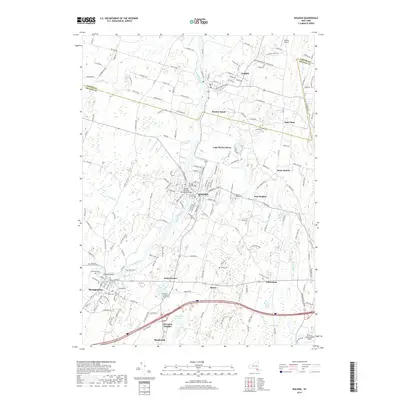 2019 Map of Walden, 2019 Print