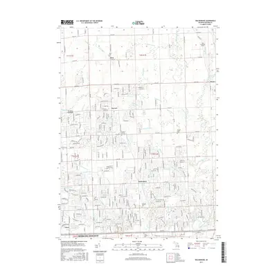 2017 Map of Waldenburg, 2017 Print