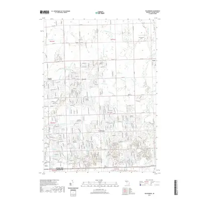 2019 Map of Waldenburg, 2019 Print