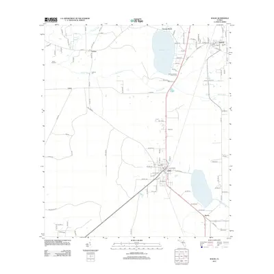 2012 Map of Waldo, 2012 Print