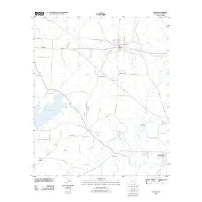 2011 Map of Waldo, 2011 Print