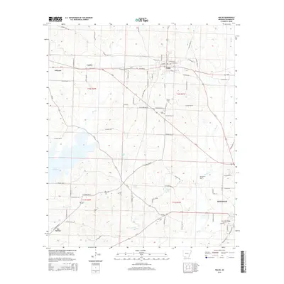 2014 Map of Waldo, 2014 Print