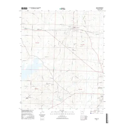 2017 Map of Waldo, 2017 Print