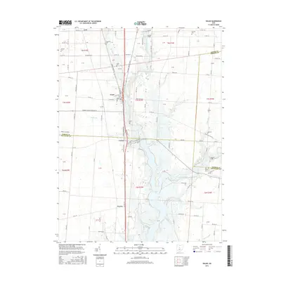 2016 Map of Waldo, 2016 Print