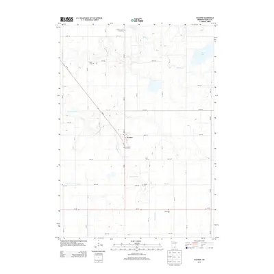 2013 Map of Waldorf, 2013 Print