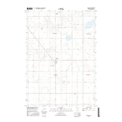 2016 Map of Waldorf, 2016 Print