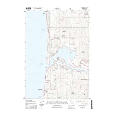 2014 Map of Waldport, 2014 Print