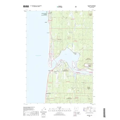 2020 Map of Waldport, 2020 Print