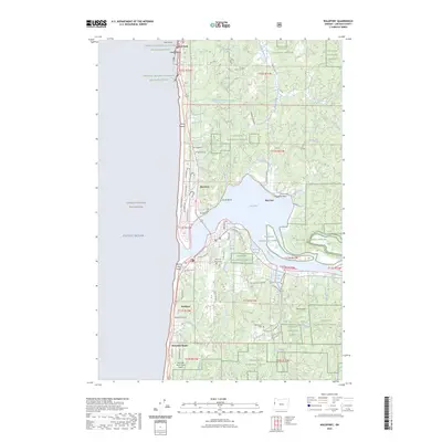 2023 Map of Waldport, 2023 Print