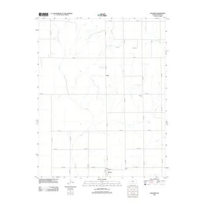 2012 Map of Waldron, 2012 Print