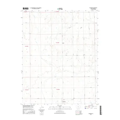 2015 Map of Waldron, 2015 Print