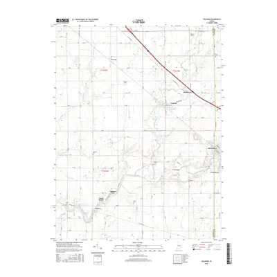 2016 Map of Waldron, 2016 Print