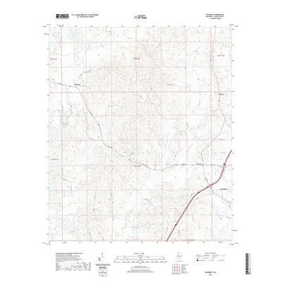 2020 Map of Waldrup, 2020 Print