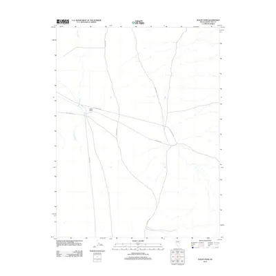 2012 Map of Waldy Pond, 2012 Print