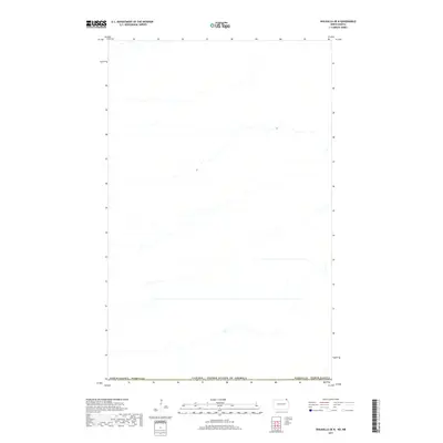 2017 Map of Walhalla OE N, 2017 Print