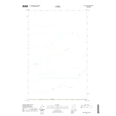 2020 Map of Walhalla OE N, 2020 Print
