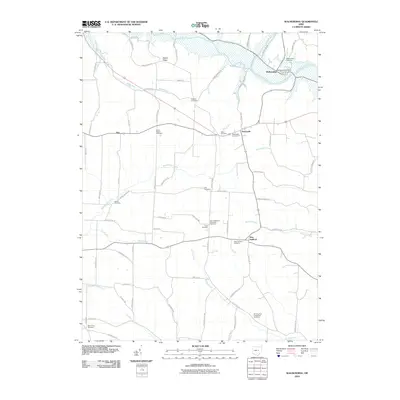 2010 Map of Walhonding, 2010 Print